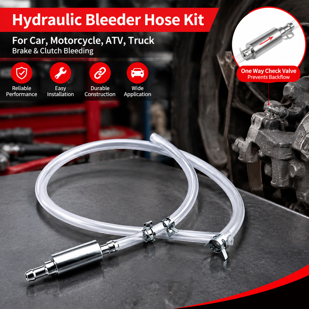 Mangueira de Sangria de Freio  - Brake Bleeder Kit avaliação e preço