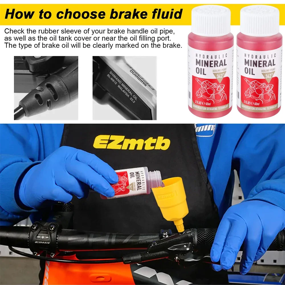 Óleo mineral de freio de bicic - Brake Bleeder Kit avaliação e preço