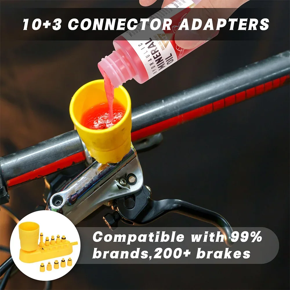 Óleo mineral de freio de bicic - Brake Bleeder Kit avaliação e preço